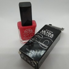 AVON ULTRA COLOUR 60 SECONDS EXPRESS NAIL ENAMEL (PINK SQUAD) New Old Stock