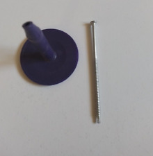 5 x THERMAL BREAK INSULATION WASHERS (100mm) & WARM ROOF DECK SCREWS (125mm).