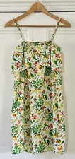 Princesse tam tam Uniqlo Women’s Floral Sleeveless Frill Sun Dress S UK 10 EU 38