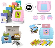 Talking Flash Cards for Toddlers 510 Words Learning Toys Preschool Audible Game