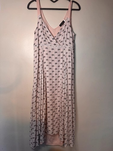 Mint velvet pink maxi dress - pink,