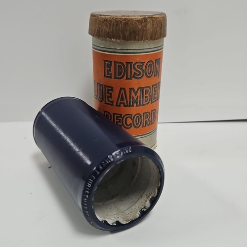 Edison phonograph cylinder - edison,