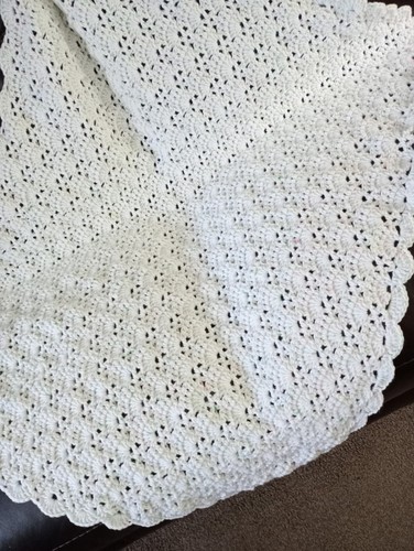 Handmade crochet baby blanket - baby,