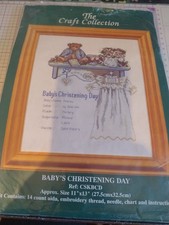 Birth sampler cross - sampler, stitch