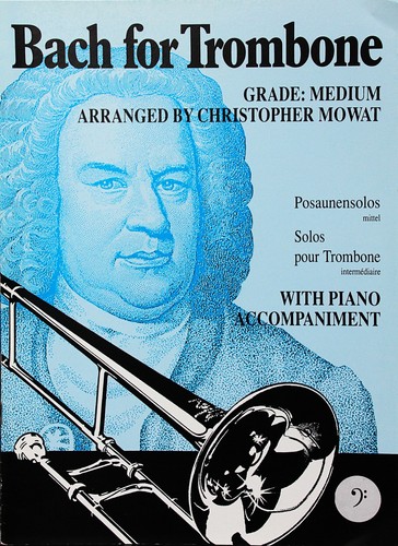 Bach for trombone with piano - bach,
