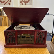 Prolectrix WK/SBT72799 Vinyl CD Cassette Hifi System Speaker Wooden Speakers