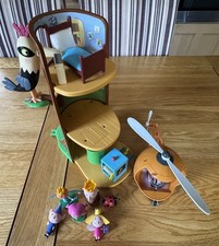Ben & Holly's Little Kingdom Great Elf Tree & Helicopter & Figures inc Violet