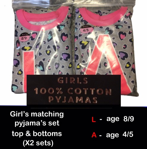 Girls pyjama set - girls, top