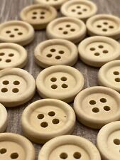 15mm Natural Wooden Round