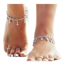 Hollow Flower Bead Anklet Foot