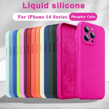 Case For iPhone 11 12 13 14 15 16 17 Pro Max XR Colour Shockproof Silicone Cover