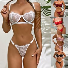 Womens Sexy Lingerie Lace Bra