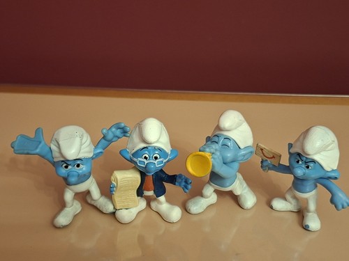 Mcdonald toys 4 smurf - mcdonald's, toys:
