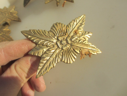 Brass flower ormolu - flower,