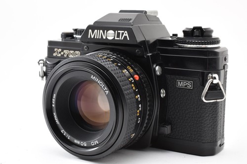 Minolta new 700 slr - x-700, film