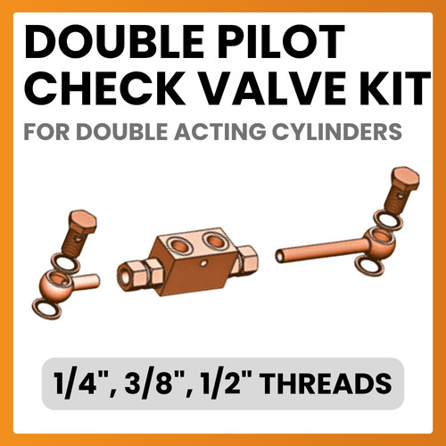 Hydraulic double pilot - double,
