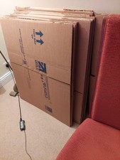 cardboard boxes moving 600 x 400 x 400 - 13 new 7 used