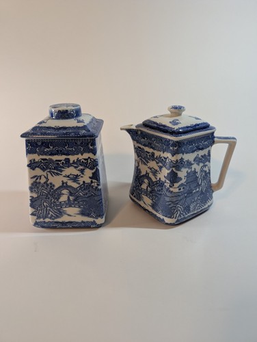 Blue willow ringtons - blue, limited