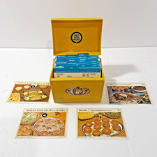 Vintage 1973 Recipe Box with