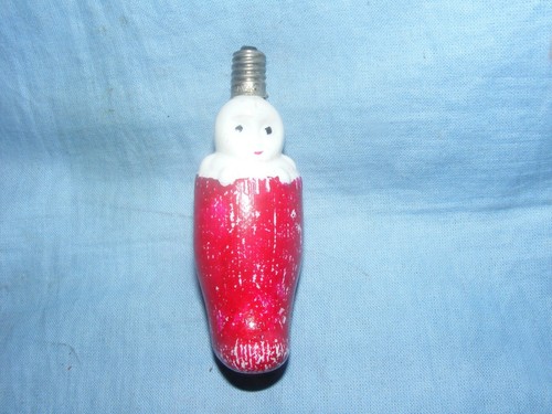 Christmas figural light bulb - figural,