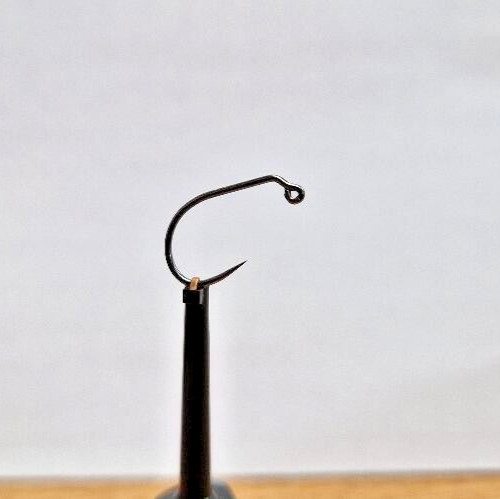 Wide gape jig fly hooks - jig, black