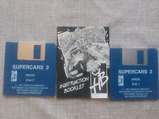 Super Cars II 2 for Commodore Amiga Rare & Complete Gremlin Video Game Unboxed