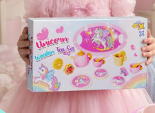 Unicorn Wooden Tea Set for