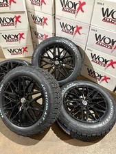 set of 18” alloy wheels &