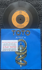 Toto – Africa 7'' Vinyl JUKEBOX CENTRE 1982 1st CLEANED/TESTED VG+ VIDEO CLIP