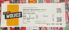 TICKET : Wolves - Manchester