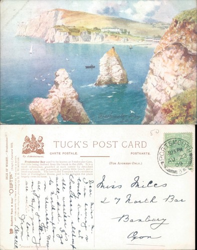 Freshwater bay cliffs raphael - freshwater,