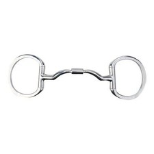 Myler 33WL Eggbutt Snaffle: Wide Ported Barrel for Dressage & Comfort