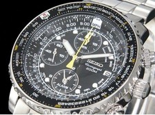 SEIKO Watch Chronograph Alarm