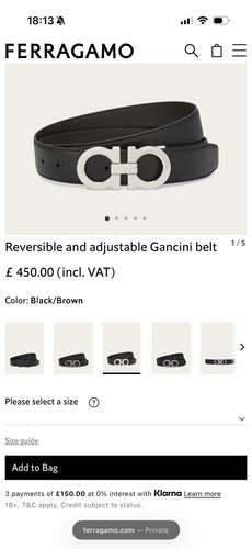 Salvatore ferragamo gancini - salvatore,