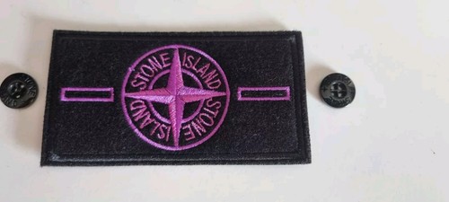 Stone island badge - stone,