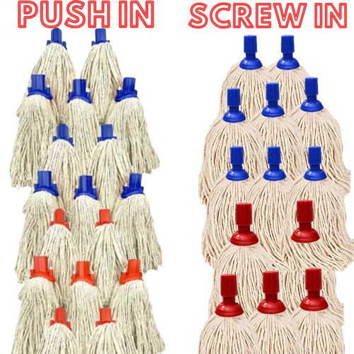 Cotton mop head replacement - head,