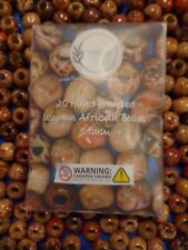 HAND PAINTED WOODEN AFRICAN