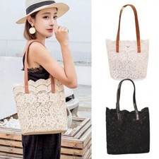 Women woven handbags lace - woven,