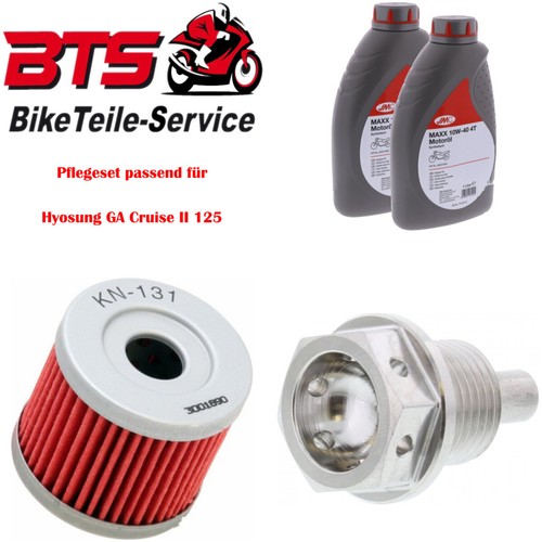 Set oil filter drain - drain, plug