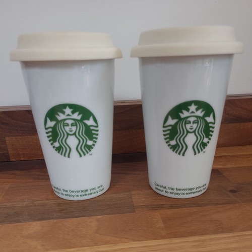 Starbucks ceramic white travel - starbucks,