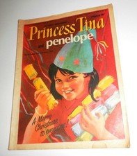 Princess Tina And Penelope Comic - Christmas 1969 – Dated Dec. 27th 1969