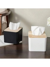 1pc Elegant Square Tissue Box