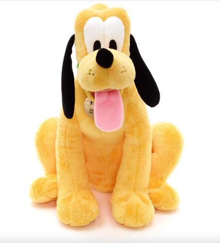 Disney store pluto medium - medium, soft