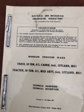 Military 6x6 Leyland Martain Technical Handbook 