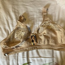 Wu’s knitting skin colour Bra Plus Size 50E  Bnwt 