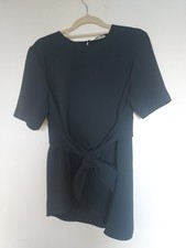 ZARA WOMAN dark green top Size M