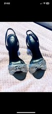 Zara Diamanté Bow Slingback