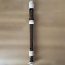 Aulos Brown Sopranino Recorder
