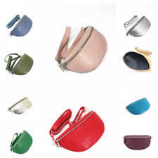 Real Leather Italian Crossbody