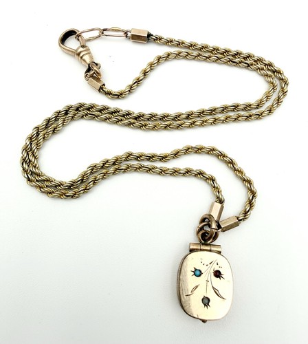 Antique gold filled pocket - filled,